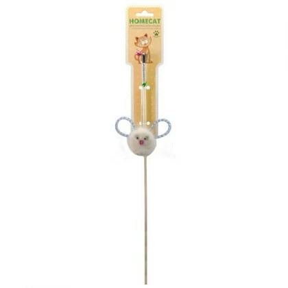 HOMECAT Дразнилка для кошек Зверек из норки с пружинками