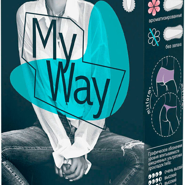 Прокладки ежедневные Bella Panty My Way Sensitive