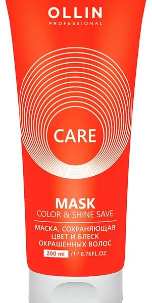 Маска для волос Ollin Care Color&Shine Save 200мл