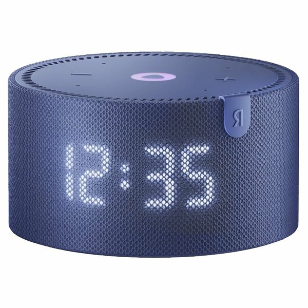 Умная колонка Яндекс Новая Станция Мини c часами синяя (YNDX-00020)