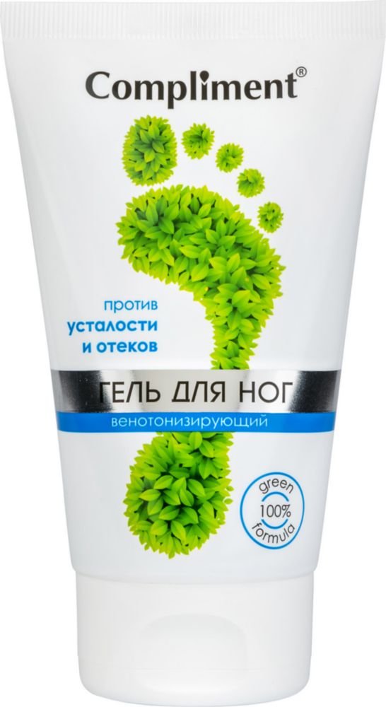 

Гель для ног Compliment против усталости и отеков венотонизирующий 150 мл