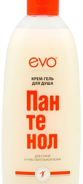 Крем-гель для душа EVO Пантенол для сухой и чувствительной кожи 400мл
