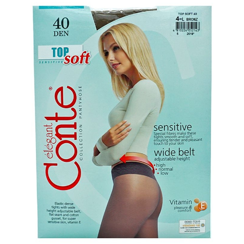 Колготки женские Conte Top Soft 40 Den Nero 4-L