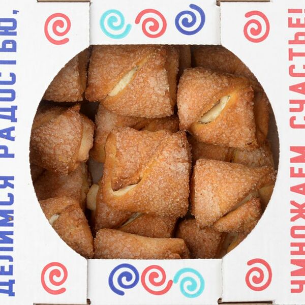 Печенье Лихачевский КК Лихачевские шалунишки творожное 350г