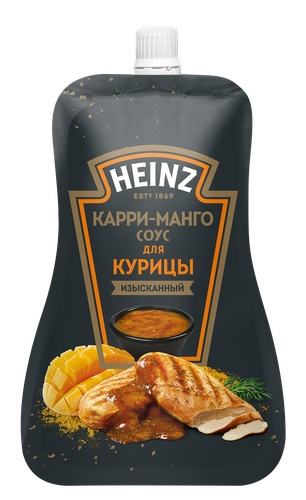 

Соус Heinz Карри-манго для курицы 230 г