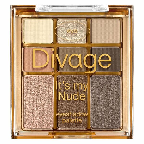 Палетка теней для век Divage It’s My Nude