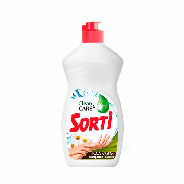 Средство для мытья посуды Sorti Бальзам с Экстрактом ромашки 450 мл