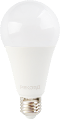 

Лампа светодиодная Рекорд LED А70-U 25W Е27 3000К
