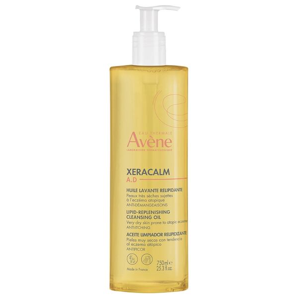Avene Xeracalm A.D Масло для лица и тела очищающий 750 мл
