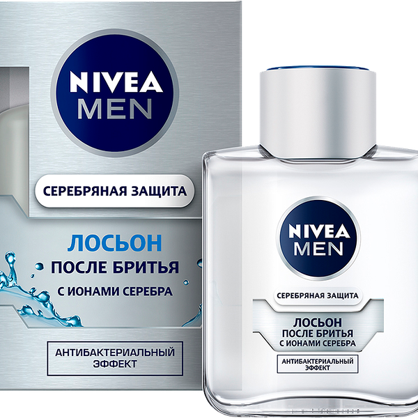 Лосьон после бритья Nivea Men Серебряная защита