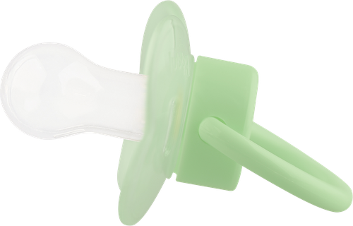 

Соска-пустышка Lubby Just 15923/15924 силиконовая с классическим соском и колпачком с 0 до 6 месяцев, в ассортименте