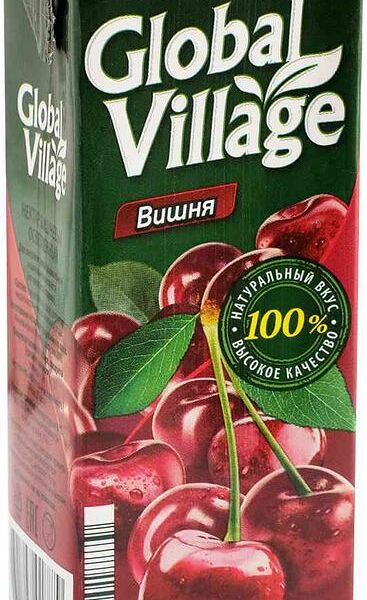 Нектар Global Village вишнёвый 0.2л