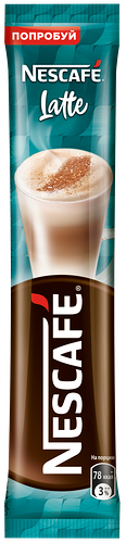 Напиток кофейный Nescafe Latte ,18 г