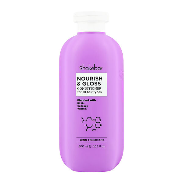 Кондиционер для волос `SHAKEBAR` питание и блеск 300 мл
