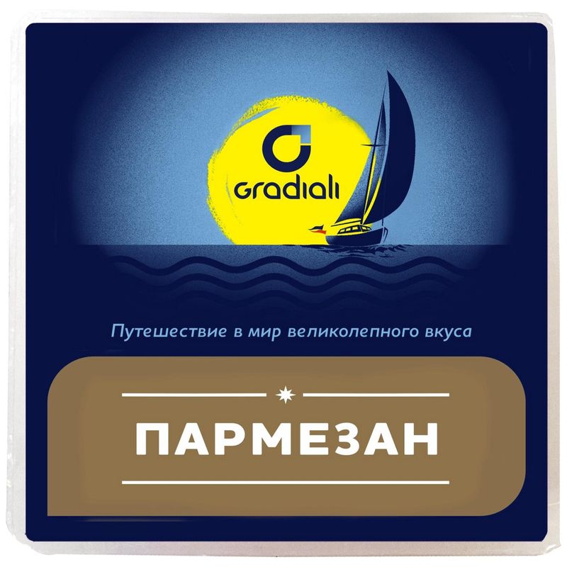 

Сыр Gradiali Пармезан 40%, без змж, 165 г