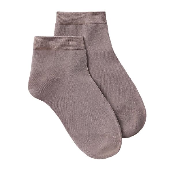 Носки короткие женские из модала, цвет кофе с молоком, Belle You, размер 38-39 (25), Китай