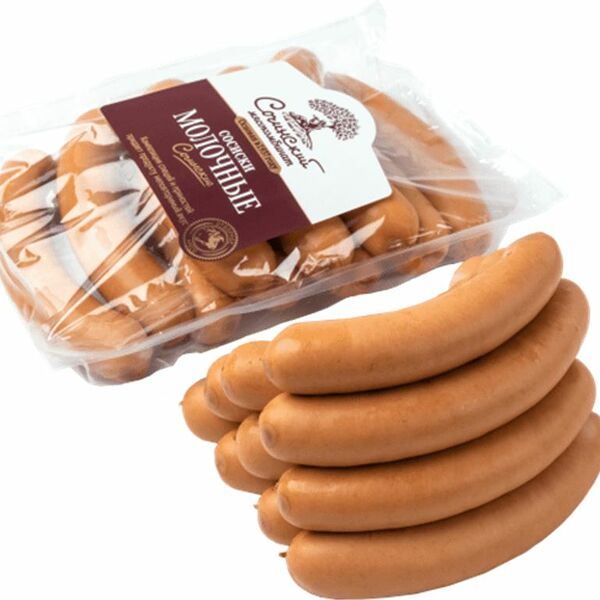 Сосиски варёные Сочинский МК молочные категория Б