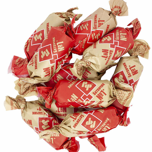 Конфеты Рот Фронт батончики вес