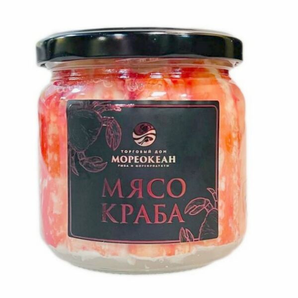 Мясо краба камчатского 1я фаланга в солевой заливке