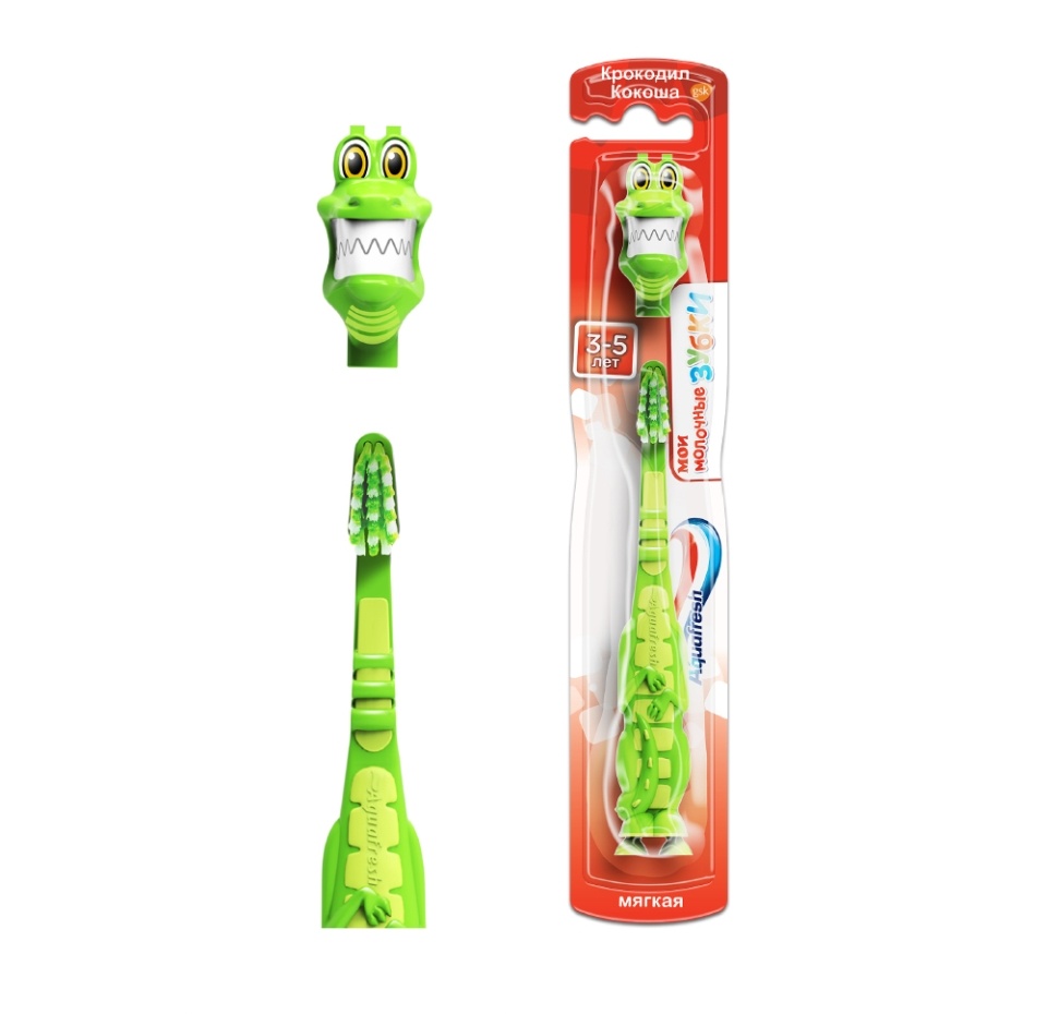 

Aquafresh Мои молочные зубки зубная щетка в ассортименте 1 шт