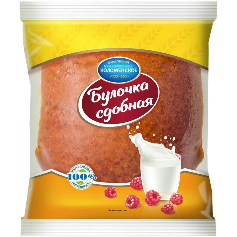 

Булочка Коломенское Сдобная 100 г