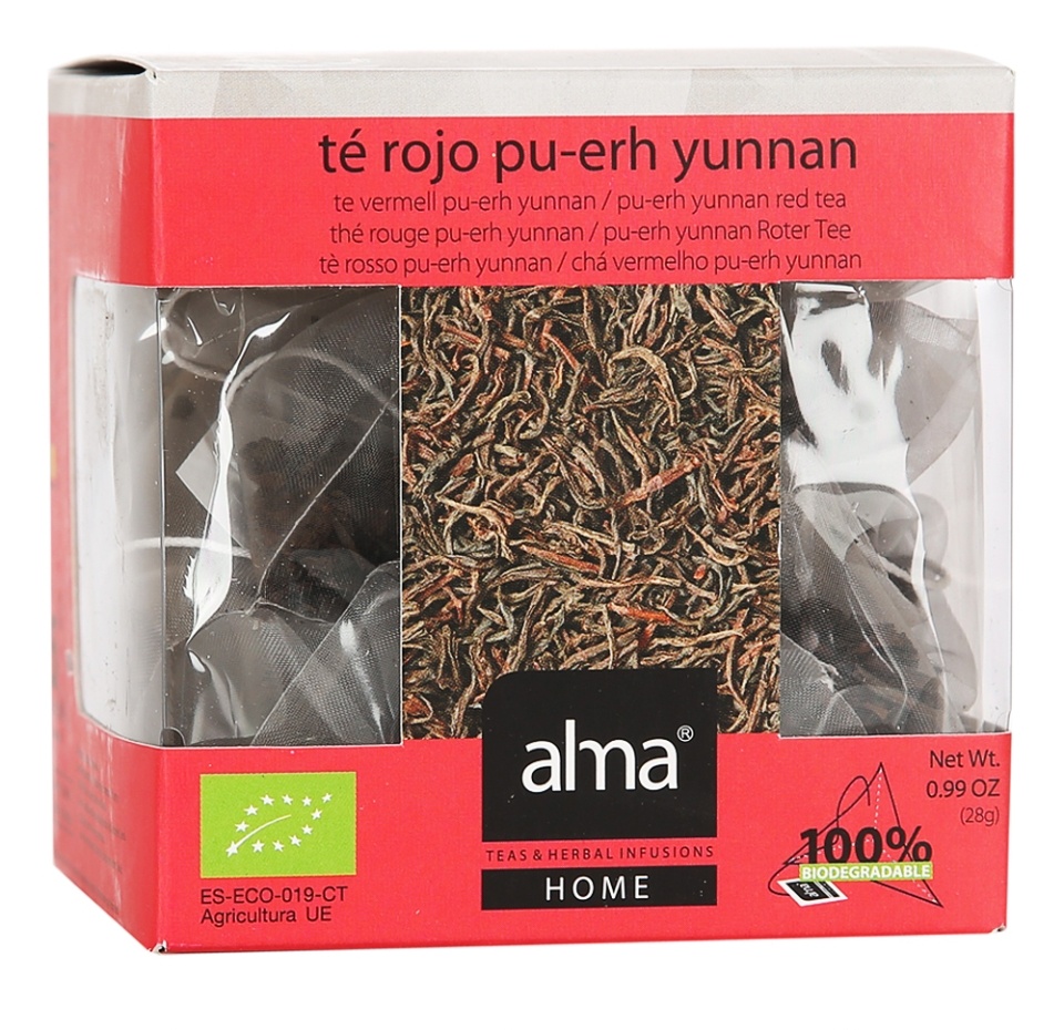 

Чай красный Alma Home Пу Эр Organic в пакетиках, 15 шт.