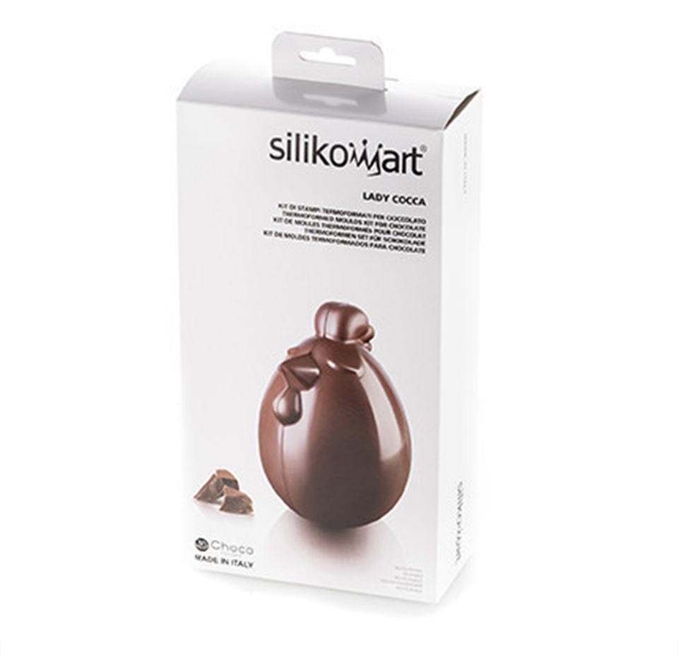 

Форма для приготовления конфеты Lady Coca, Silikomart, 15x5.2x25.1 см