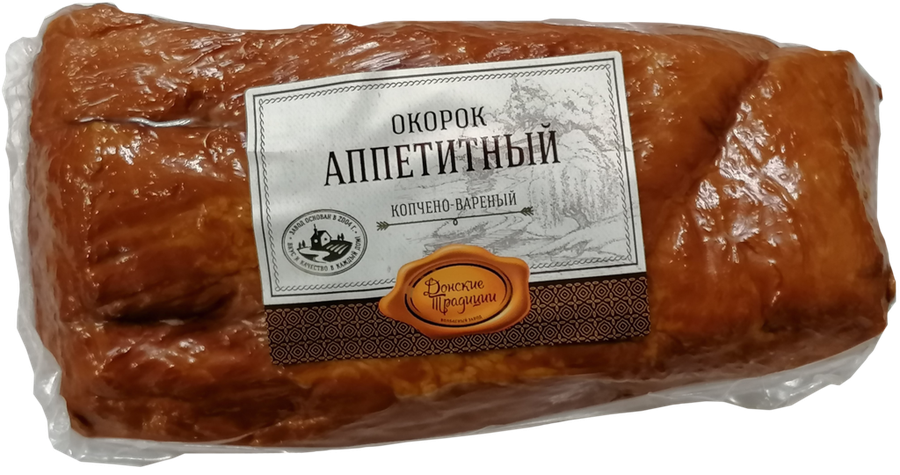 

Окорок ДОНСКИЕ ТРАДИЦИИ Аппетитный к/в в/у ц/к
