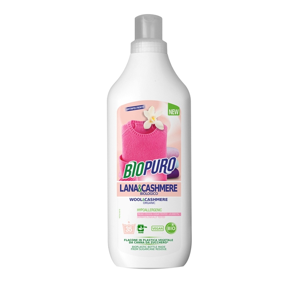 

Средство для стирки шерсти и кашемира, Biopuro