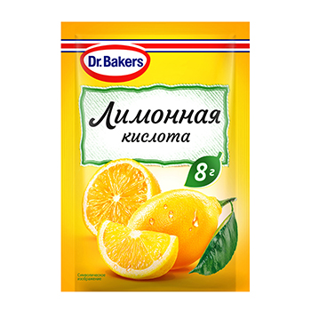 

Лимонная кислота Dr.Oetker пищевая 8 г