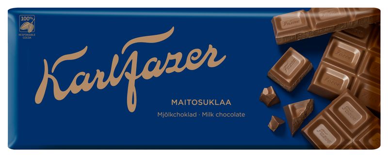 

Шоколад молочный Karl Fazer 200 г
