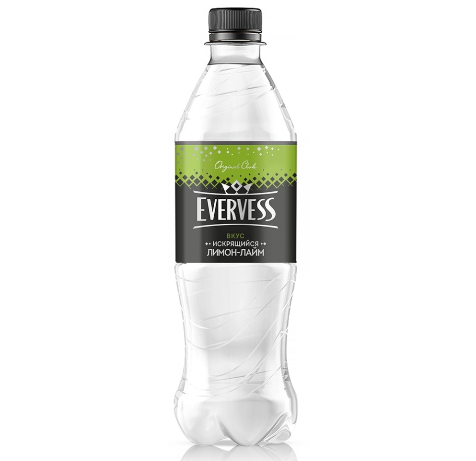 

Газировка Evervess Original Club Искрящийся Лимон-Лайм 0.5 л