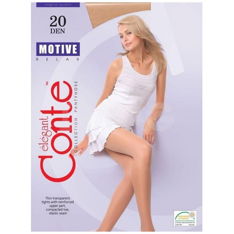 

Колготки Conte Elegant Motive 20 den natural размер 4