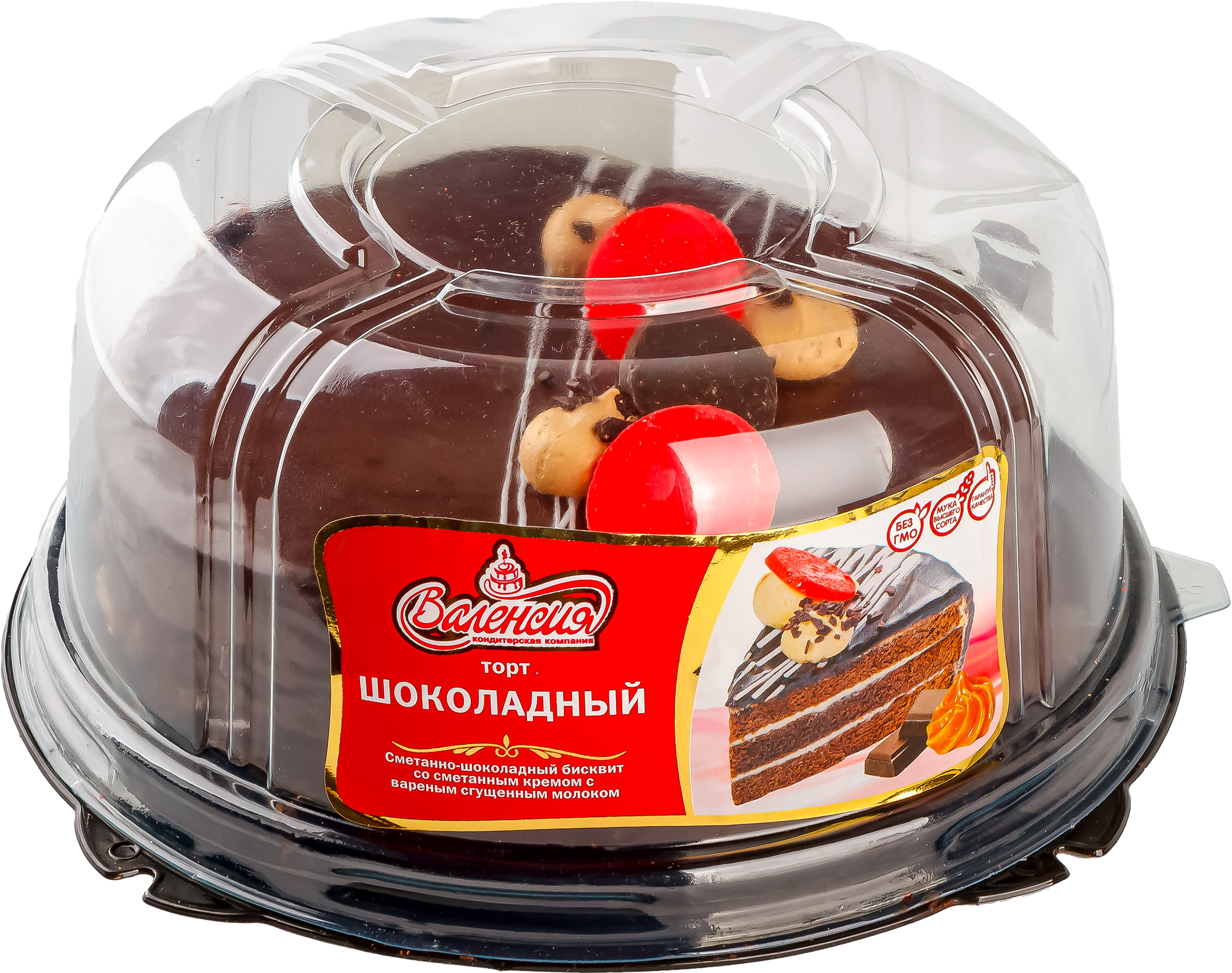 

Торт ВАЛЕНСИЯ Шоколадный 850 г