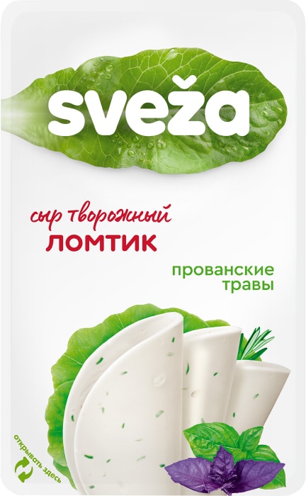 

Сыр творожный Sveza Прованские травы 60% 150 г