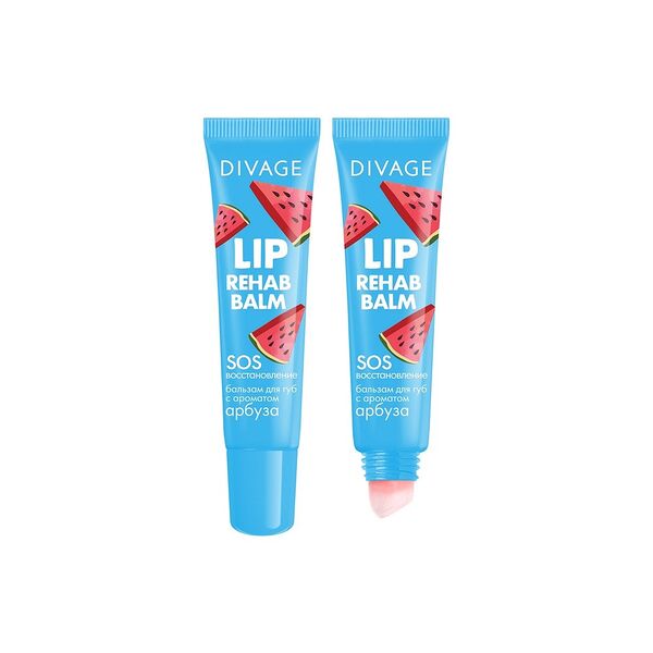 Бальзам для губ Divage Lip Rehab Balm Арбуз