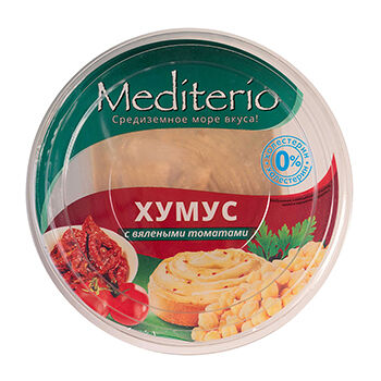 Хумус Mediterio с вялеными томатами