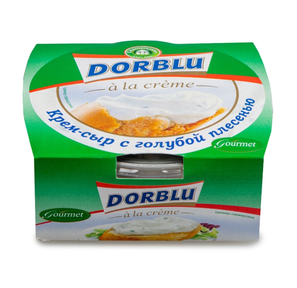

Крем-сыр Dorblu a la creme с голубой плесенью 65% 80 г