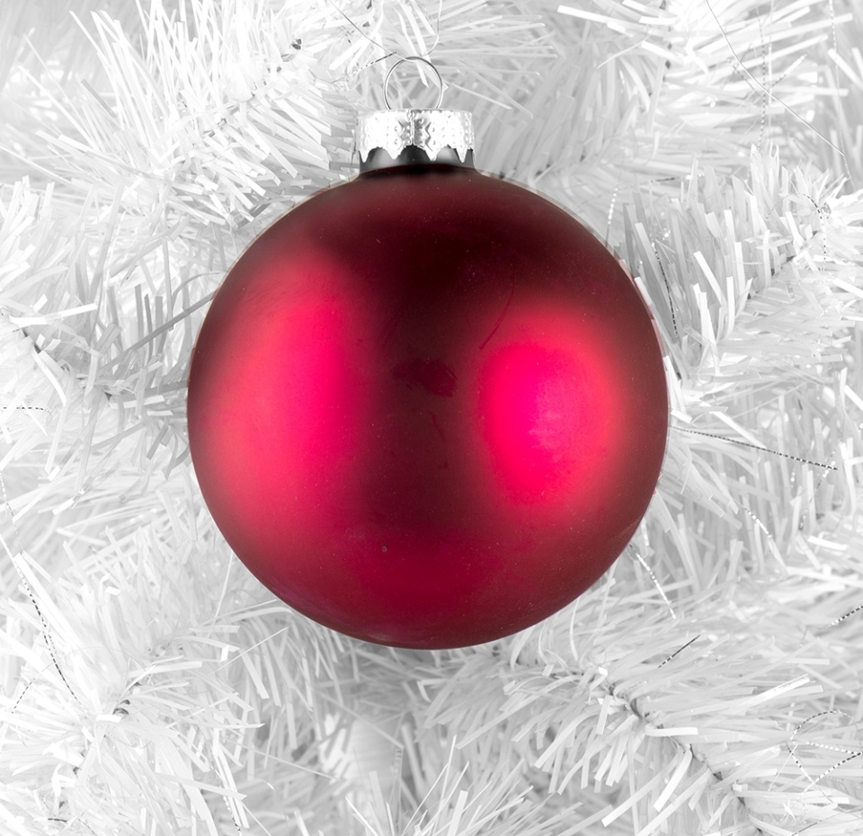 

Игрушка для елки «Коллекция Традиции» Шар глянцевый/матовый, малиновый, стекло, в ассортименте, Premier, 8 см, Великобритания