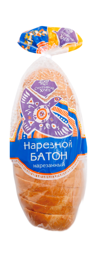 

Батон Сыктывар Хлеб Нарезной в нарезке, 350 г