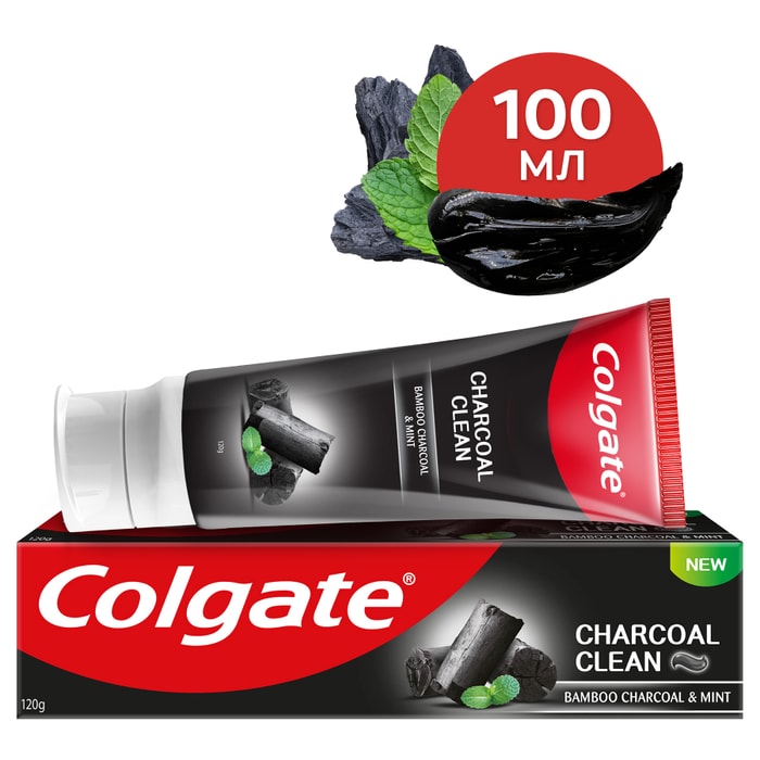 

Зубная паста Colgate Naturals Эффективное Отбеливание с Углем 75 мл
