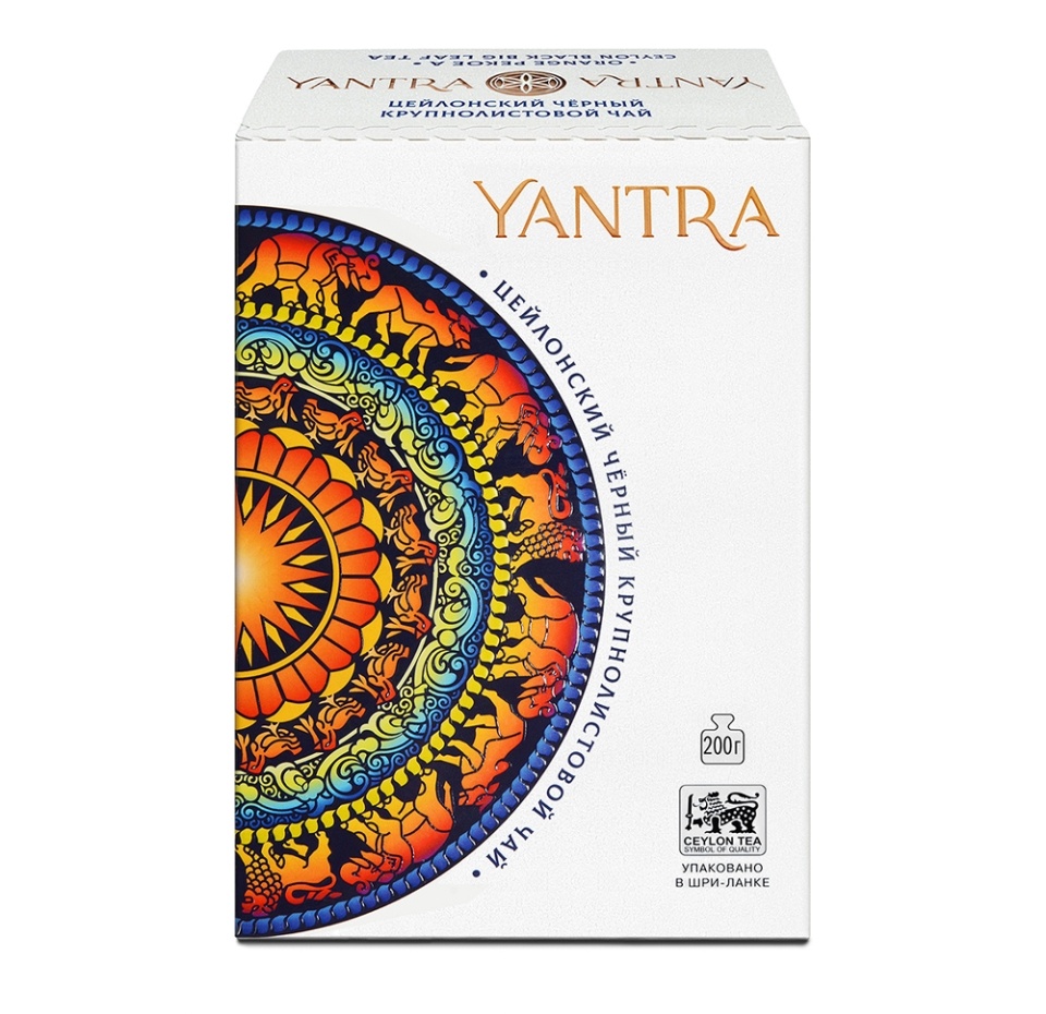 

Чай черный Yantra крупнолистовой 200г