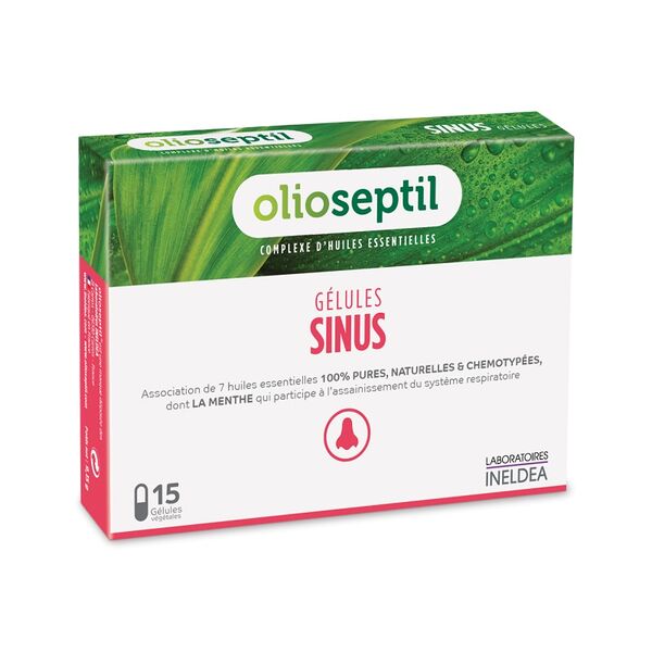 Olioseptil для санации носовых пазух капсулы 15 шт