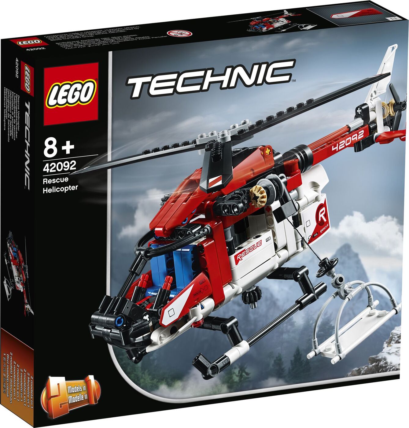 

Конструктор Lego Technic Спасательный вертолет 42092