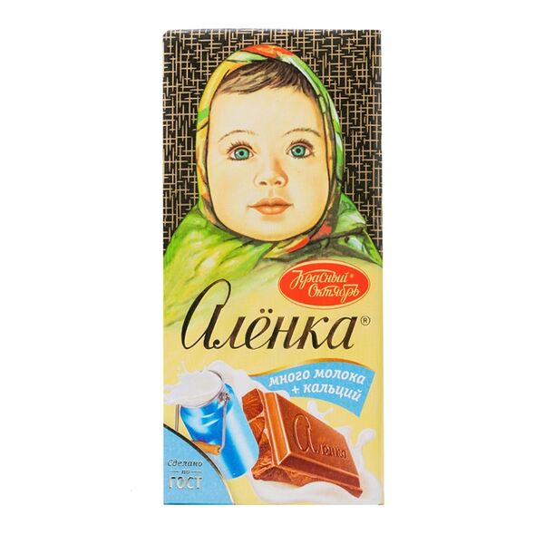 Шоколад молочный Аленка Много молока, 90г