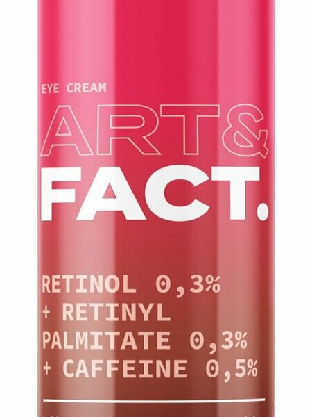ART&FACT. Крем для контура глаз антивозрастной с ретинолом 0,3% и ретинилпальмитатом 0,3 %, 30 мл