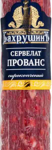 Сервелат сырокопчёный Прованс БахрушинЪ
