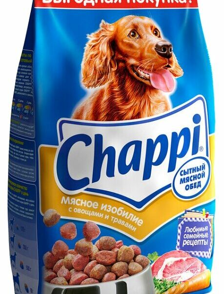 Корм для собак сухой Chappi Мясное изобилие