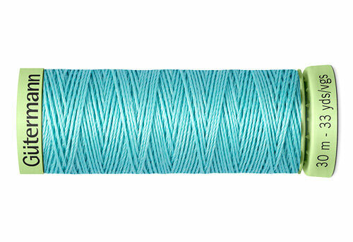 744506 Нить Top Stitch для отстрочки, 30м, 100% п/э Gutermann(328 аквамариновый)