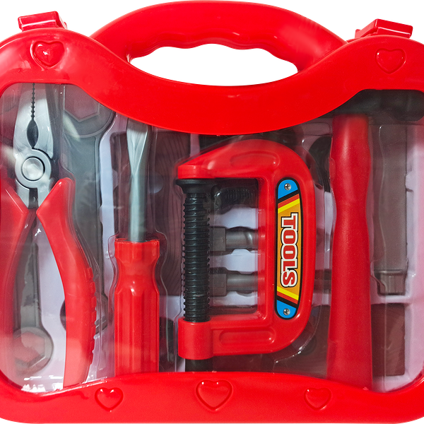 Набор игровой Bigga bнструменты в чемоданчике,16 предметов